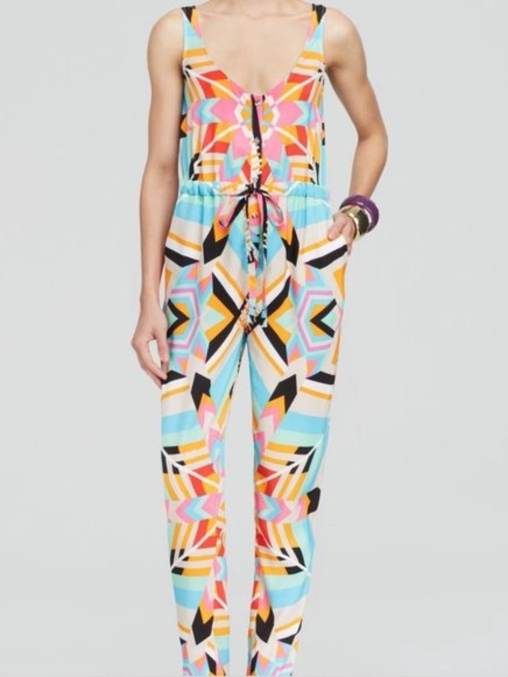 Mara Hoffman Geometric Jumpsuit